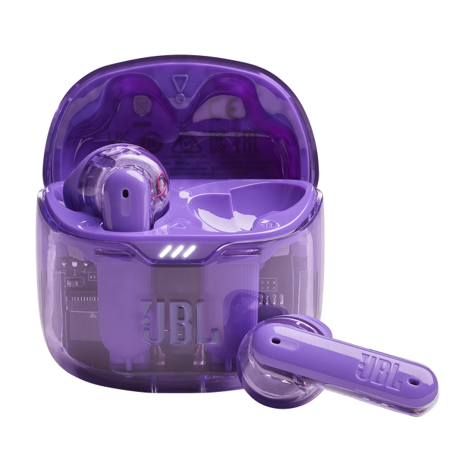 JBL Tune Flex Ghost Edition - Ghost Purple - True wireless Noise Cancelling earbuds - Hero image number null